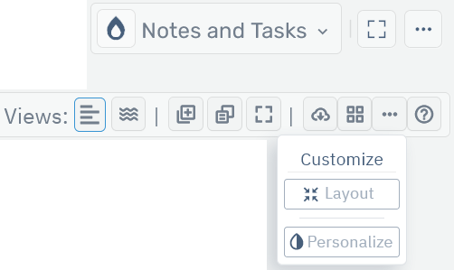 Storyfyre Origin Top Menu Ellipse Customize Menu