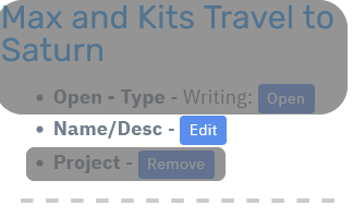 Storyfyre Origin Project: Edit